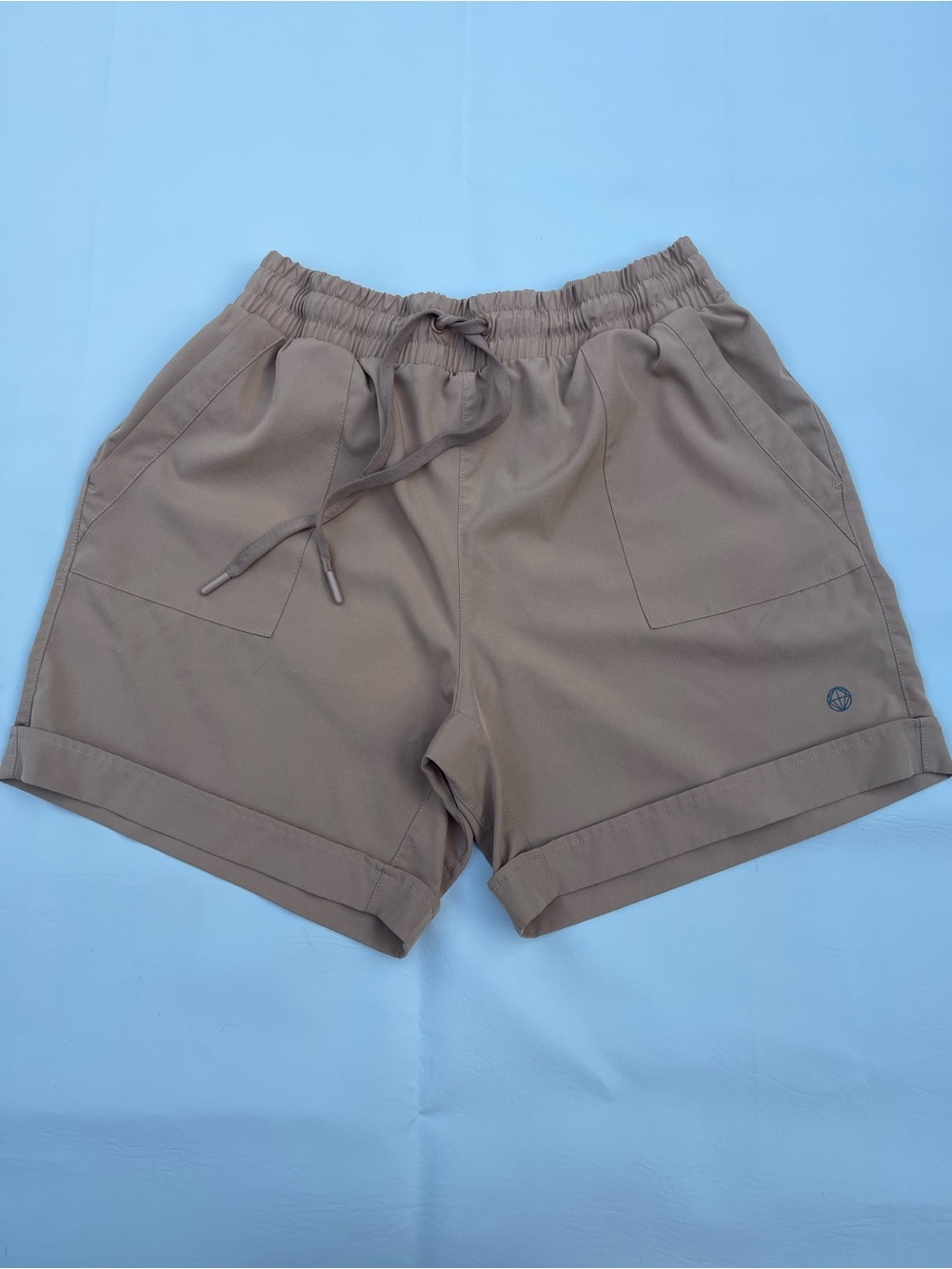 Mondetta Outdoor Project Womens Beige Detail Walking Shorts M